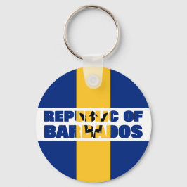 DE REPUBLIEK BARBADOS SLEUTELHANGER