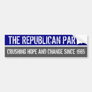 DE REPUBLIEK BUMPERSTICKER