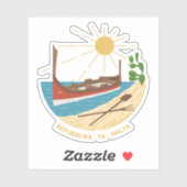 De Republiek Malta (1975-1988) Sticker (Vel)