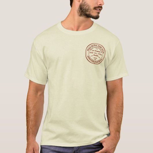 De Republiek Playa op Toes Beach Sand T-shirt (Voorkant)