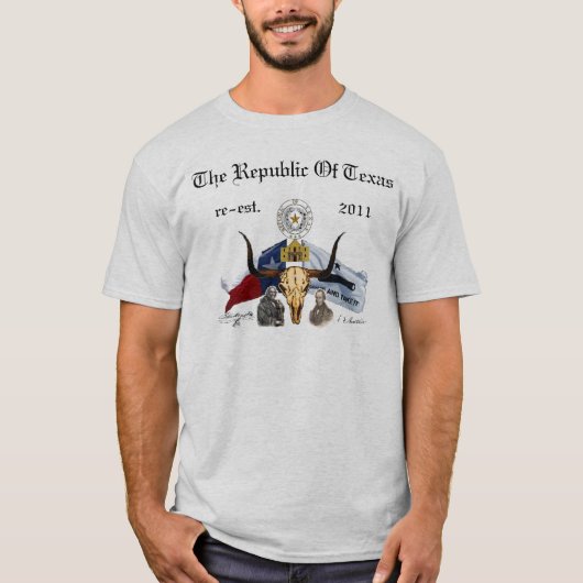 De Republiek Texas T-shirt (Voorkant)
