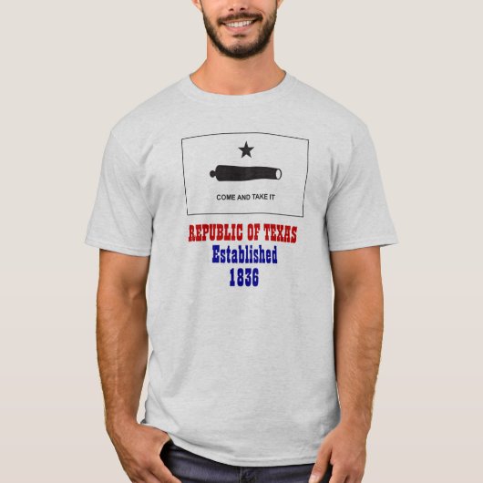 DE REPUBLIEK TEXAS T-Shirt (Voorkant)