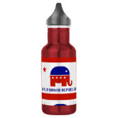 De Republikein van Californië Waterfles (Links)