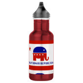 De Republikein van Californië Waterfles (Rechts)