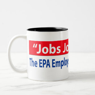 De republikeinen willen EPA sluiten? Tweekleurige Koffiemok