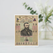 De Republikeinse Grafiek gebruikt S. Subsidie van Briefkaart (Staand voorkant)