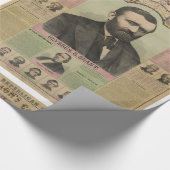 De Republikeinse Grafiek gebruikt S. Subsidie van Cadeaupapier (Hoek)