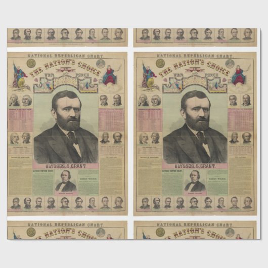 De Republikeinse Grafiek gebruikt S. Subsidie van Cadeaupapier (Vlak)