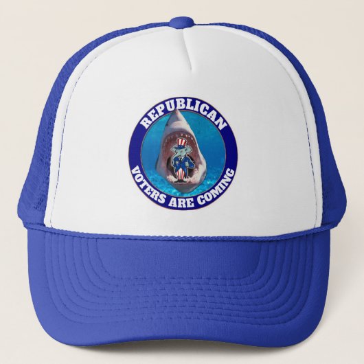 DE REPUBLIKEINSE KIEZERS KOMEN ERAAN TRUCKER PET (Voorkant)