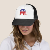 De Republikeinse Olifant van Missouri Trucker Pet (In situ)