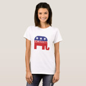 De Republikeinse Olifant van Oklahoma T-shirt (Voorkant volledig)