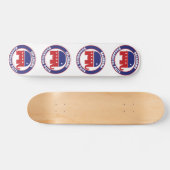 De Republikeinse Partij van Oklahoma Persoonlijk Skateboard (Horizontaal)
