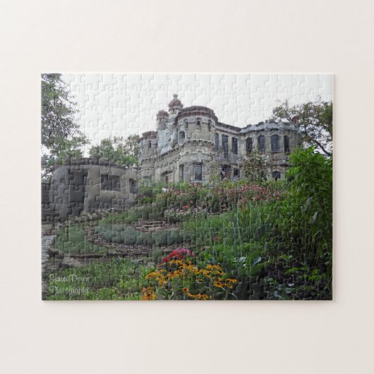De residentie bij Bannerman Castle Legpuzzel (Horizontaal)
