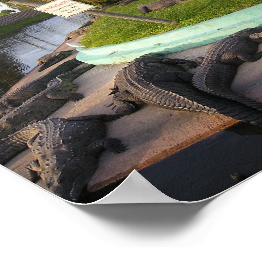 De respassers zullen worden gegeten! poster (Hoek)