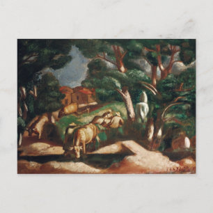 De rest in het land, 1925 briefkaart