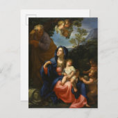 De rest op de Vlucht in Egypte Briefkaart (Voorkant / Achterkant)