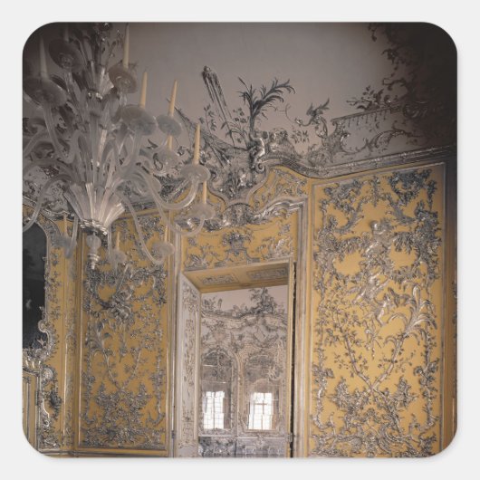 De Rest Room Leading Vierkante Sticker (Voorkant)