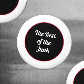 De rest van de brok magneet