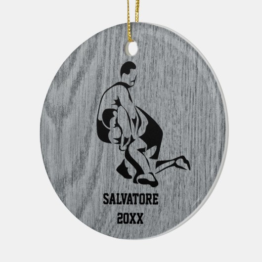 De rest van de kerstmis keramisch ornament (Links)