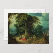 De rest van de vlucht naar Egypte Briefkaart (Voorkant / Achterkant)