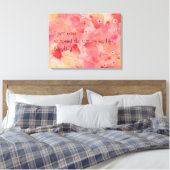 De rest van mijn leven lachen, 24 "x 18", 1,5" canvas afdruk (Insitu (Slaapkamer))