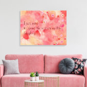 De rest van mijn leven lachen, 24 "x 18", 1,5" canvas afdruk (Insitu (Woonkamer))