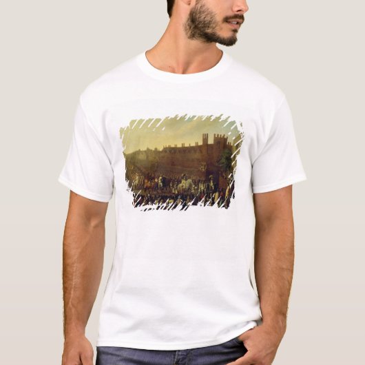 De restauratie van Charles II in Whitehall T-shirt (Voorkant)