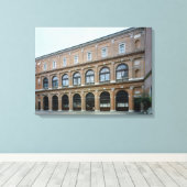 De resterende vleugel van een klooster, nu de Acad Canvas Afdruk (Insitu (Houten vloer))