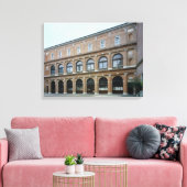 De resterende vleugel van een klooster, nu de Acad Canvas Afdruk (Insitu (Woonkamer))