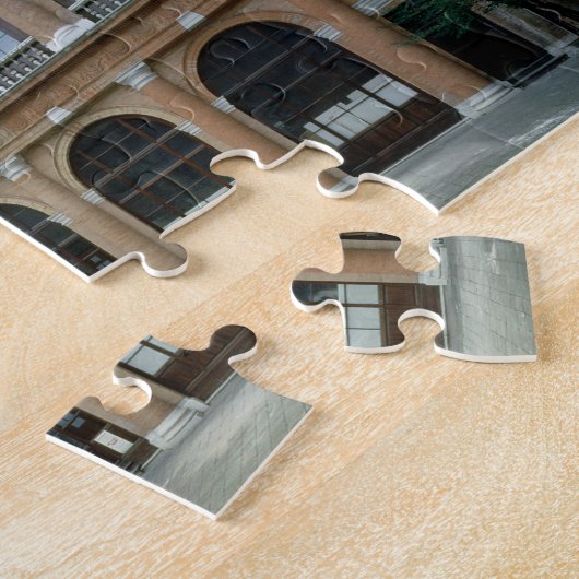 De resterende vleugel van een klooster, nu de Acad Legpuzzel (Zijkant)