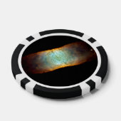 De Retina Nebula- Dying Star IC 4406 Pokerchips (Enkel)