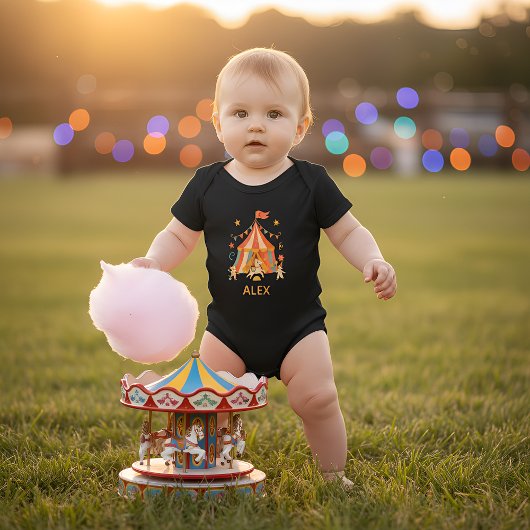 De Retro Circus Crew Romper