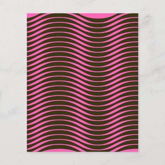 De Retro Groovy 70s van de begroting roze Groen sp (Achterkant)