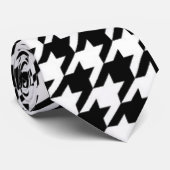DE RETRO HOUNDSTOTH NECKTIE STROPDAS (Opgerold)