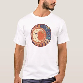 De Retro Maan T-shirt