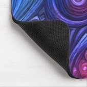 De Retro Paarse Paisley Laptop, Desktop Computer Muismat (Hoek)