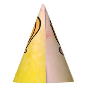 De Retro pompoen ontstoken oog Feesthoedjes (Achterkant)