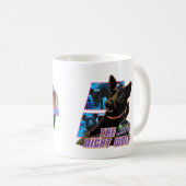 De Retro Synthwave Opera Koffiemok (Voorkant rechts)