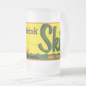 De Retro van de mok 1950 Adverteren Ski Soda TN No (Voorkant rechts)