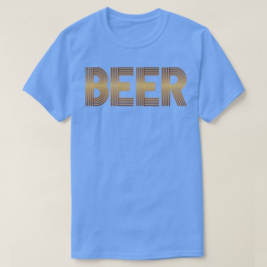 De Retroblik van de Bier T-shirt (Design voorkant)