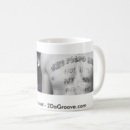 De Retromix-Mok Koffiemok (Voorkant rechts)