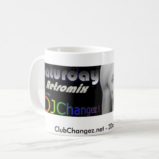 De Retromix-Mok Koffiemok (Voorkant links)
