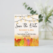 De Reünie van de familie bewaart de Datum de hoogt Aankondigingskaart (Staand voorkant)