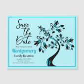 De Reünie van de familie sparen de Datum Blauwgroe (Voorkant)