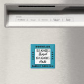 De Reunion Souvenir van de familie kiest een Magne Magneet (Insitu (Vaatwasser))