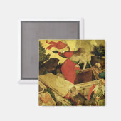 De reurrectie, panel van St. Thomas Altar Magneet (Voorkant / Achterkant)