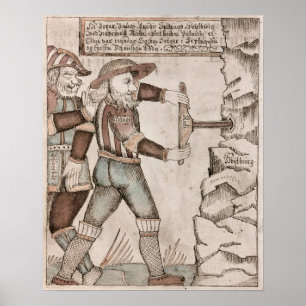 De reus Baugi, overtuigd door Odin Poster