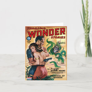 De reuze Kaart van de Groet of van de Nota van