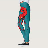 De reuze rode rivierkreeften van de pret leggings (Links)