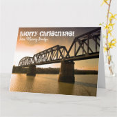 De ReuzeKerstkaart van de Brug van Murray Kaart (Gele Bloem)